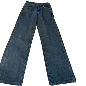 Y2K Rustler dark wash blue denim jeans size 12‎